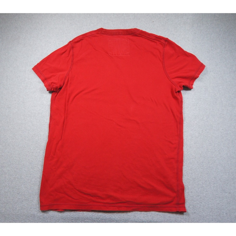 Abercrombie & Fitch Shirt Mens XLarge Red Warriors New York Muscle Tee Casual - Picture 4 of 8